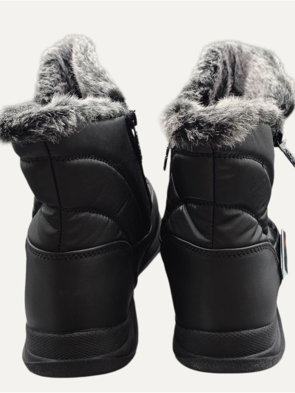 Totes Dalia Waterproof Thermolite Winter Boots Black 9.5W NWT - Picture 6 of 9
